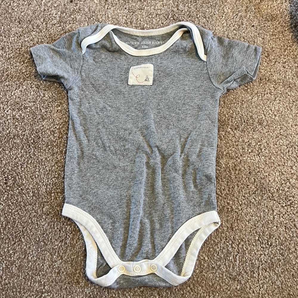 Burt’s bees onesie 3-6 months